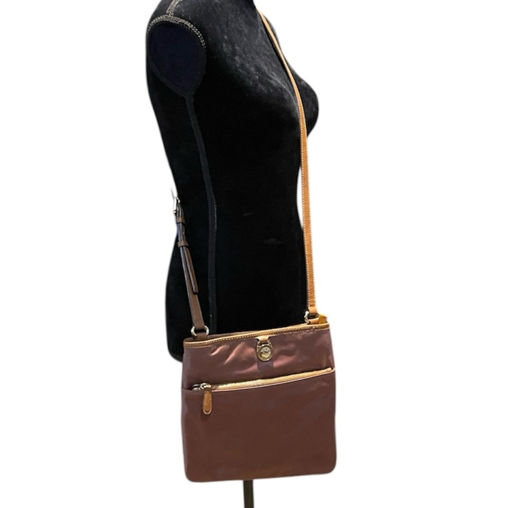 Michael Kors Large Nylon Kempton Crossbody.